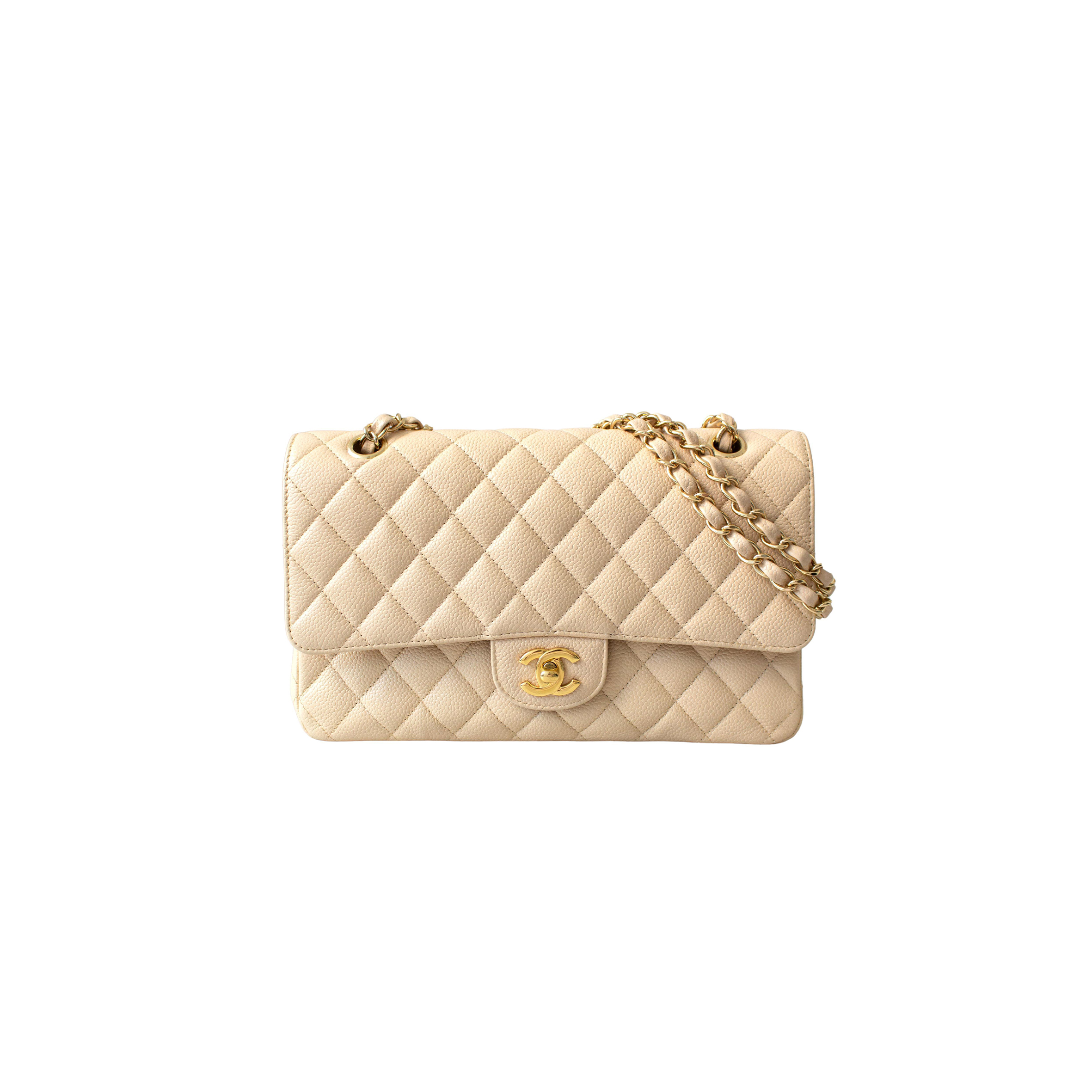 CHANEL MASTER MEDIUM CF GOLD BUCKLE (25.5*15.5*6.5cm)